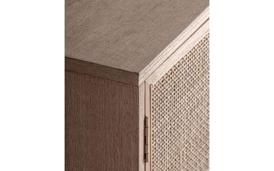 Aparador Moderno 2 Puertas Rejilla - Serie Weurtz