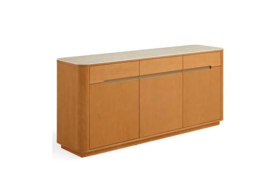 Aparador Moderno 3 Puertas 3 Cajones Serie Aigner