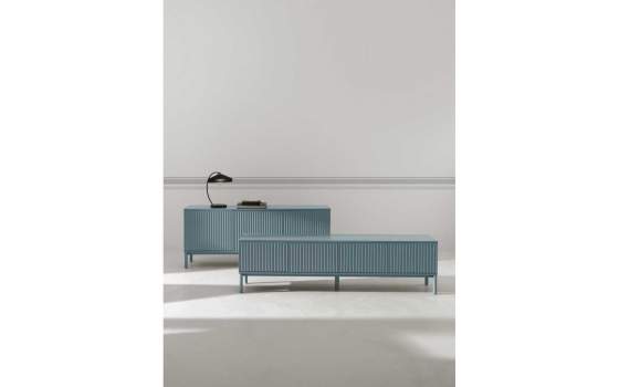 Aparador Moderno 3 Puertas Color Azul Serie Axally Aparador Moderno 3 Puertas Color Azul Serie Axally