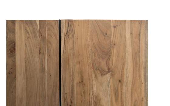 Aparador Moderno 4 Puertas Madera Maciza Acacia Artenatura