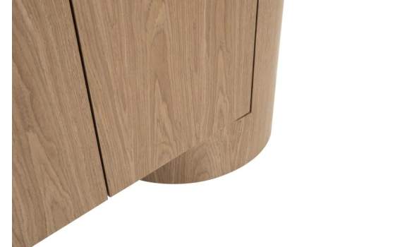 Aparador Moderno 4 Puertas Madera Marmol Serie Ligna