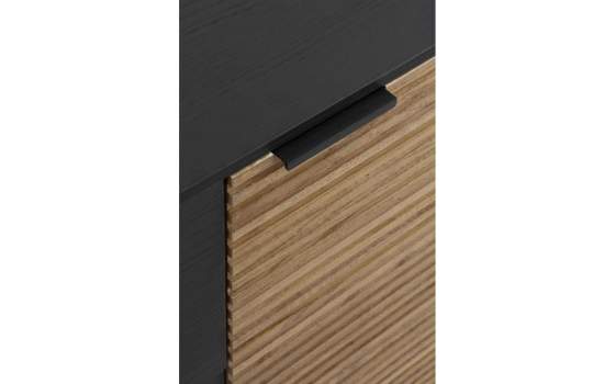 Aparador Moderno Para Salón 2 Puertas Bicolor Serie Antibre