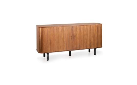 Aparador Moderno Puertas Correderas Acacia Serie Adrum