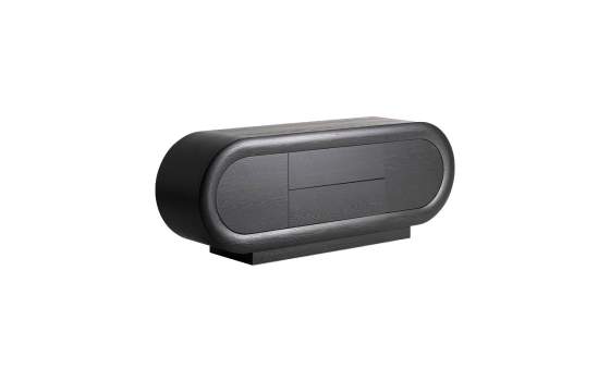 Aparador moderno semicircular 2 Puertas 2 Cajones Chamonix