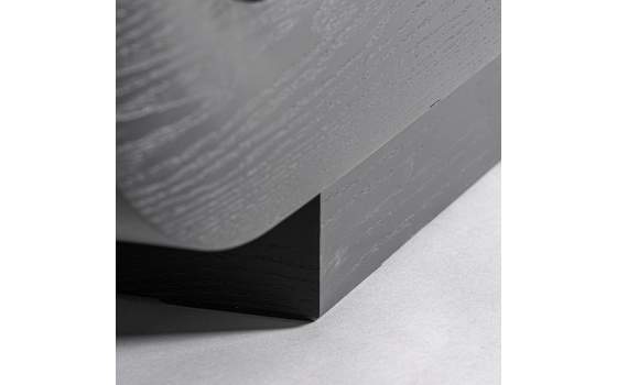 Aparador moderno semicircular 2 Puertas 2 Cajones Chamonix