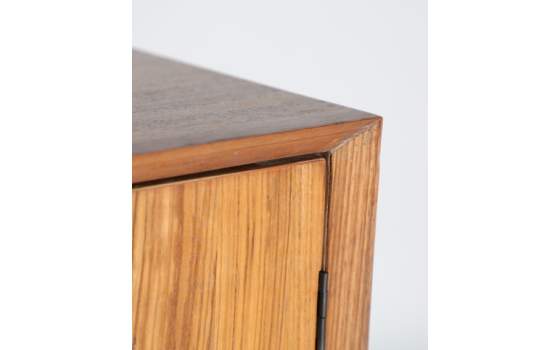 Aparador Nordico 4 Puertas Madera Metal Serie Lauris