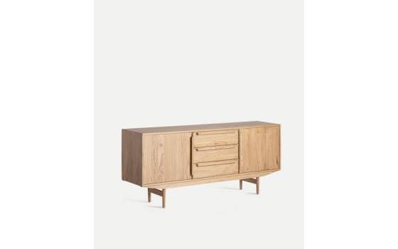 Aparador Nordico Actual 2 Puertas 3 Cajones Serie Avre