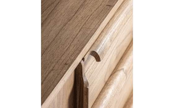 Aparador Nordico Actual 2 Puertas 3 Cajones Serie Avre