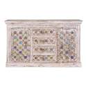 Aparador Oriental 2 Puertas Madera Rustica Colores Allegra