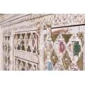 Aparador Oriental 2 Puertas Madera Rustica Colores Allegra