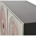 Aparador Oriental 4 Puertas Talladas Serie Wood Mandala