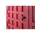 Aparador Oriental Rojo 2 Puertas 2 Cajones - Serie Akai