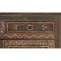 Aparador Oriental Rustico 4 Puertas 4 Cajones - Serie Agarden