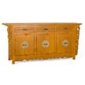 Aparador Oriental Vintage Ocre 6 Puertas 3 Cajones Serie Aeriast Aparador Oriental Vintage Ocre 6 Puertas 3 Cajones Serie Aeriast