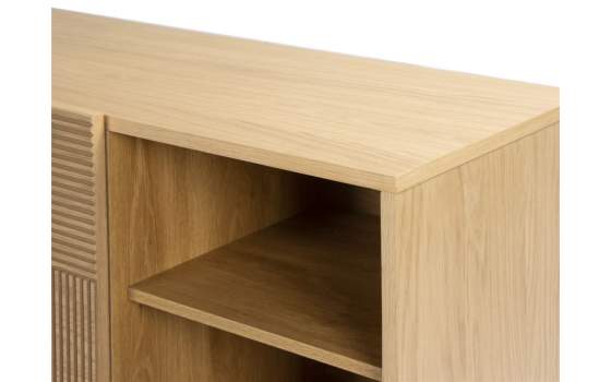 Aparador Pequeño 1 Puerta y Hueco con Estantes Serie Bester