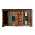 Aparador Pequeño Puertas Correderas Vintage Retro Agelelli