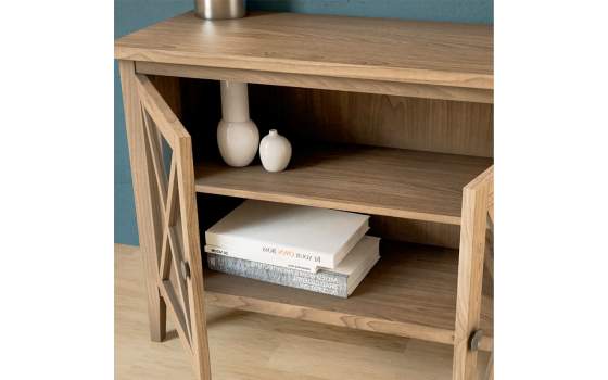 Aparador Provenzal 4 Puertas Acristaladas Cruz Adismu