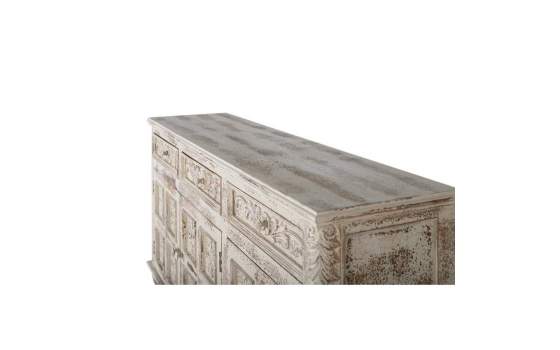 Aparador Provenzal Blanco Decape 3 Puertas 3 Cajones Atriadas