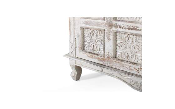 Aparador Provenzal Blanco Decape 3 Puertas 3 Cajones Atriadas