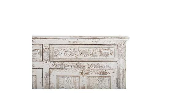 Aparador Provenzal Blanco Decape 3 Puertas 3 Cajones Atriadas