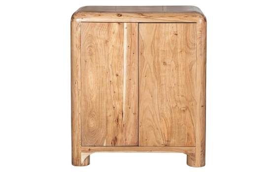 Aparador Recibidor Madera Acacia Natural Serie Anzar