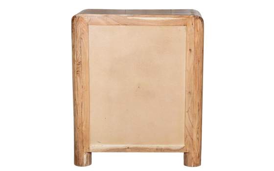 Aparador Recibidor Madera Acacia Natural Serie Anzar