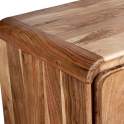 Aparador Recibidor Madera Mango Natural 2 Puertas Agassiz