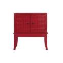 Aparador Recibidor Oriental Rojo 2 Puertas - Serie Akai