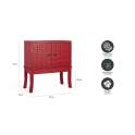 Aparador Recibidor Oriental Rojo 2 Puertas - Serie Akai