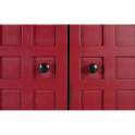 Aparador Recibidor Oriental Rojo 2 Puertas - Serie Akai
