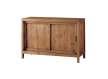 Aparador Rustico 2 Puertas Correderas Madera Maciza Pino