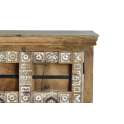 Aparador Rustico 2 Puertas Decoradas con Tallas y Metal Albalda