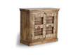 Aparador Rustico 2 Puertas Decoradas con Tallas y Metal Albalda