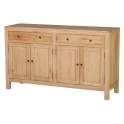 Aparador Rustico 4 Puertas 2 Cajones - Serie Apelby