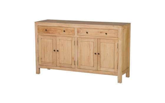 Aparador Rustico 4 Puertas 2 Cajones - Serie Apelby