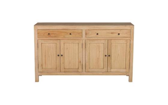 Aparador Rustico 4 Puertas 2 Cajones - Serie Apelby