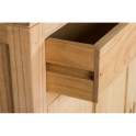Aparador Rustico 4 Puertas 2 Cajones - Serie Apelby