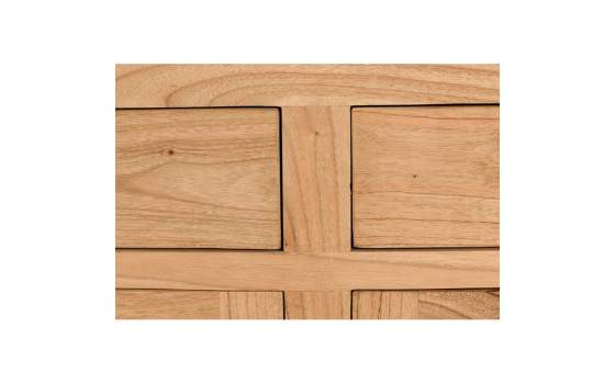 Aparador Rustico 4 Puertas Acristaladas 2 Cajones  Apelby