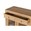 Aparador Rustico 4 Puertas Acristaladas 2 Cajones  Apelby
