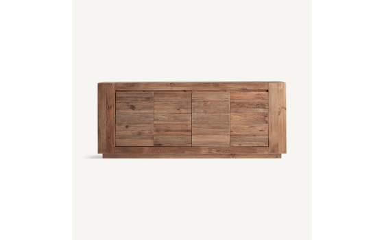 Aparador Rustico 4 Puertas Madera Reciclada Serie Truel