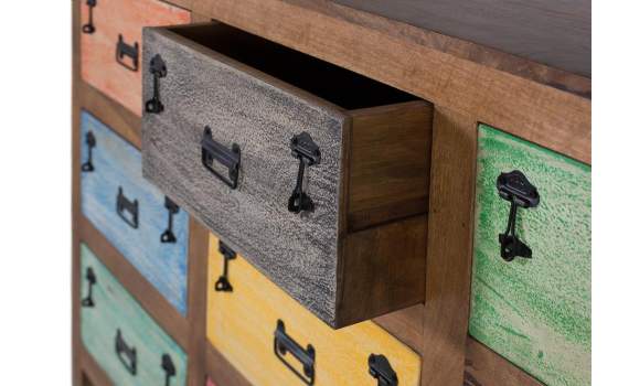 Aparador Rustico Colores Decapados 6 Cajones 1 Puerta Arinat Aparador Rustico Colores Decapados 6 Cajones 1 Puerta Arinat