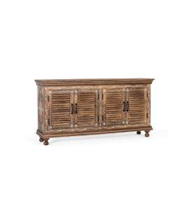 Aparador Rustico Diseño Oriental Decorado Serie Arisves