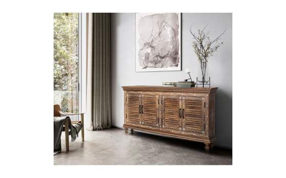 Aparador Rustico Diseño Oriental Decorado Serie Arisves Aparador Rustico Diseño Oriental Decorado Serie Arisves