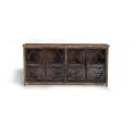 Aparador Rustico Madera Metal 4 Puertas Serie Arnizo