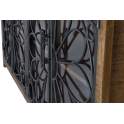 Aparador Rustico Madera Metal 4 Puertas Serie Arnizo