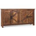 Aparador Rustico Madera Reciclada 4 Puertas Serie Aisne