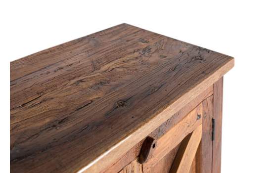 Aparador Rustico Madera Reciclada 4 Puertas Serie Aisne