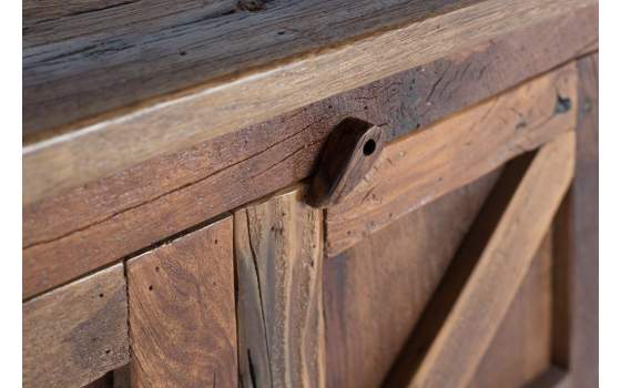 Aparador Rustico Madera Reciclada 4 Puertas Serie Aisne