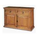 Aparador Rustico Mejicano 2 Puertas 2 Cajones Madera Maciza