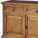 Aparador Rustico Mejicano 2 Puertas 2 Cajones Madera Maciza